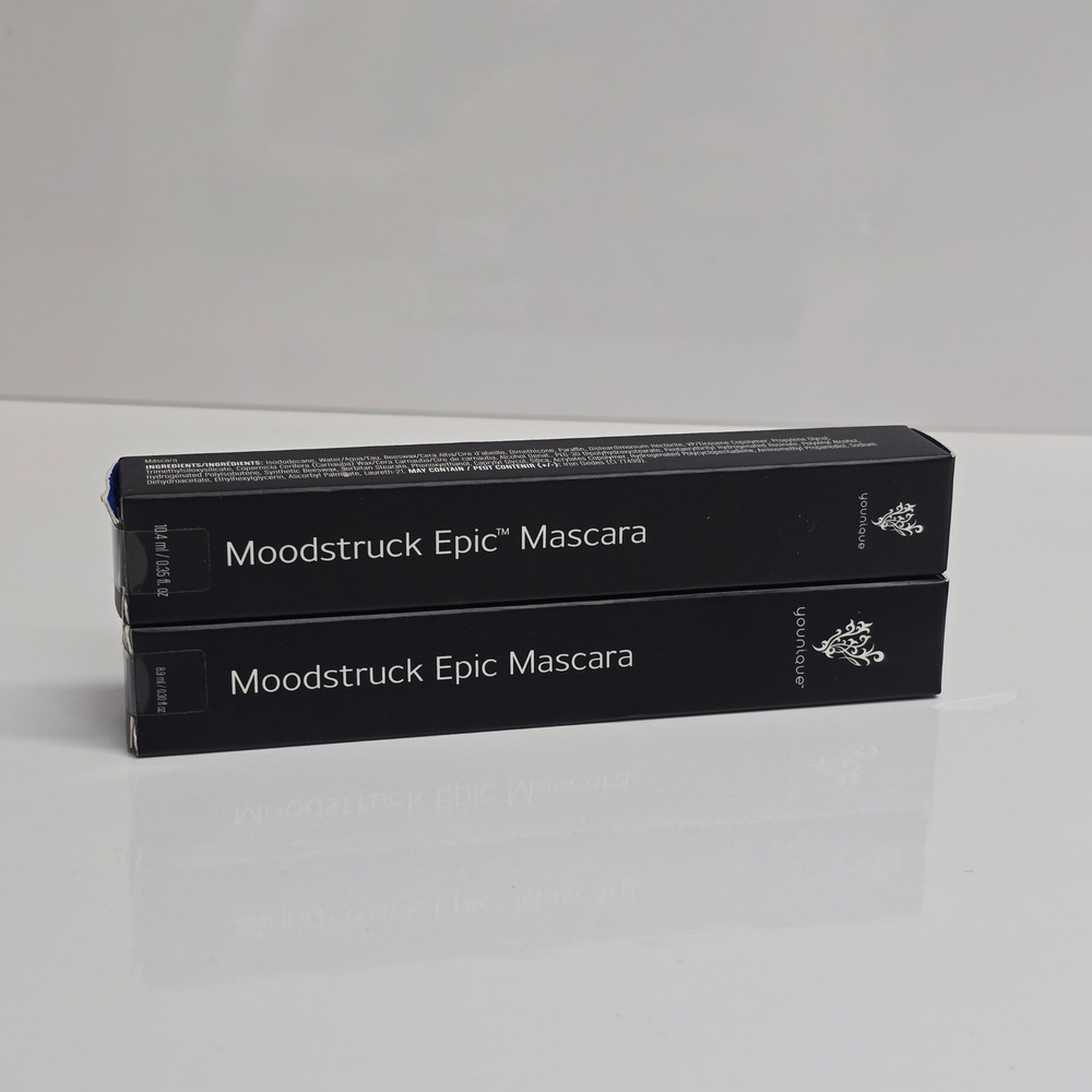 Younique Moodstruck Epic Mascara Bundle Womens NIB Black Waterproof Makeup